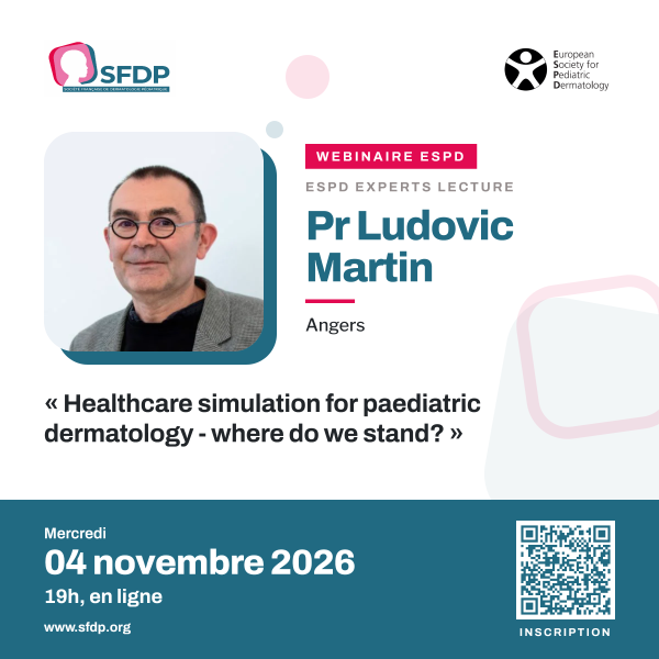 Webinaire ESPD Experts Lecture : le Pr Ludovic Martin à l'honneur